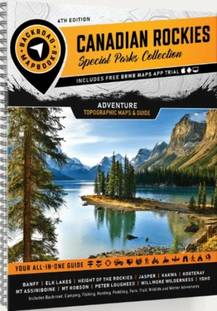 Canadian Rockies Backroad Mapbook