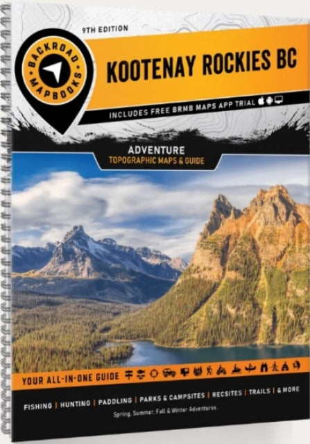 Kootenay Rockies BC Backroad Mapbook