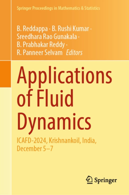 Applications of Fluid Dynamics: ICAFD-2024, Krishnankoil, India, December 5-7