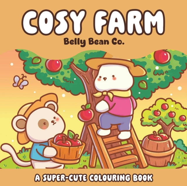 Cosy Farm: A super-cute colouring book