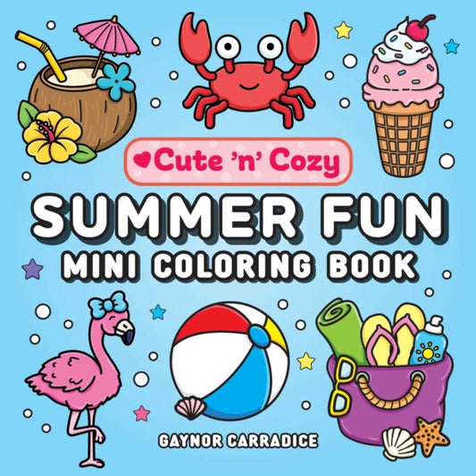 Summer Fun Mini Coloring Book