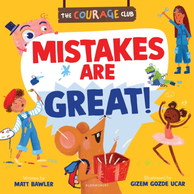 Mistakes are Great!: A growth mindset picture book for children