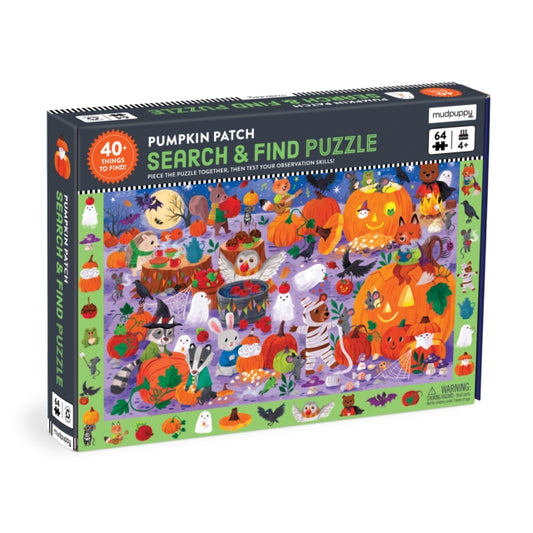 Pumpkin Patch 64 Piece Search & Find Puzzle