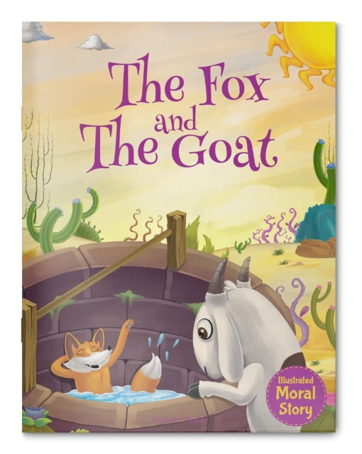 The Fox and The Goat Illustrated Moral Story