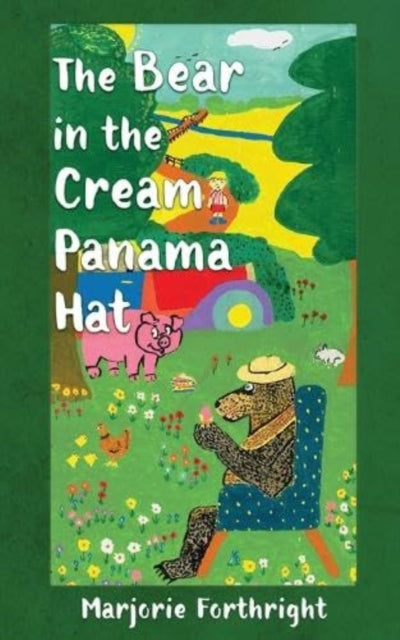 The Bear in the Cream Panama Hat