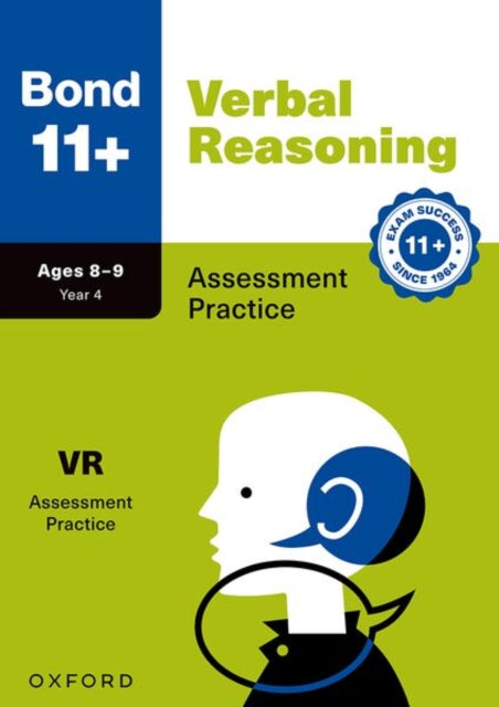 Bond 11+ Verbal Reasoning Assessment Practice Papers Age 8-9 | For GL Assessment & other 11 plus exams