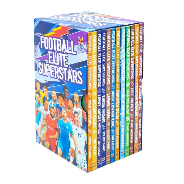 Football Elite Superstars; 12-Book Set