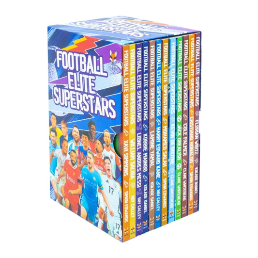 Football Elite Superstars; 12-Book Set