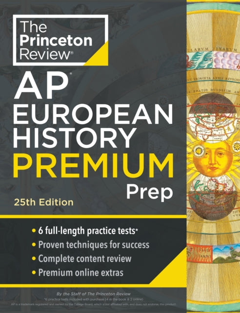 Princeton Review AP European History Premium Prep, 25th Edition: 6 Practice Tests + Digital Practice Online + Content Review