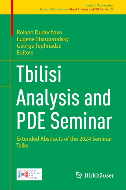 Tbilisi Analysis and PDE Seminar: Extended Abstracts of the 2024 Seminar Talks