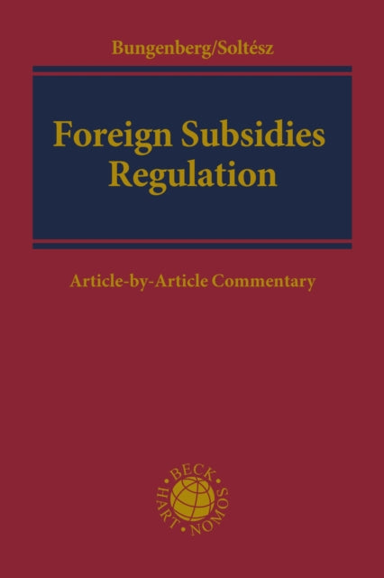 Foreign Subsidies Regulation: Article-by-Article Commentary