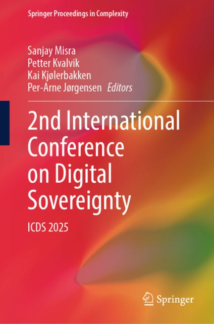 2nd International Conference on Digital Sovereignty: ICDS 2025