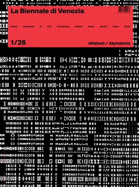 Rivista La Biennale Di Venezia 1/26: Alfabeti / Alphabets