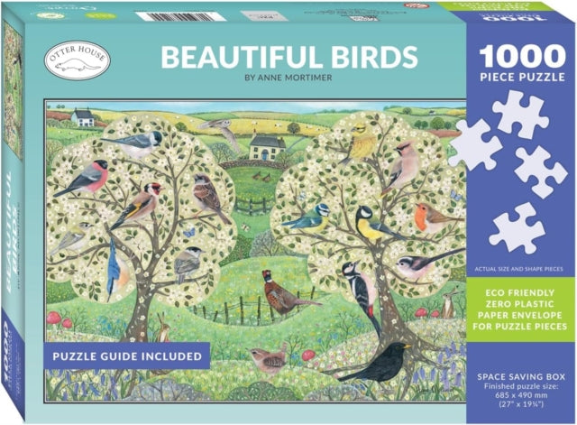 Jigsaw 1000 Piece - Beautiful Birds (L) cover