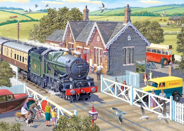 Jigsaw 1000 Piece - Village Station (L) cover