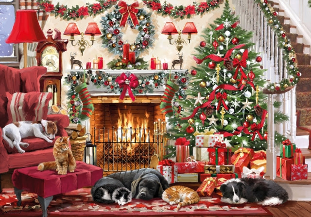Jigsaw 500 Piece - Around The Tree (L) cover