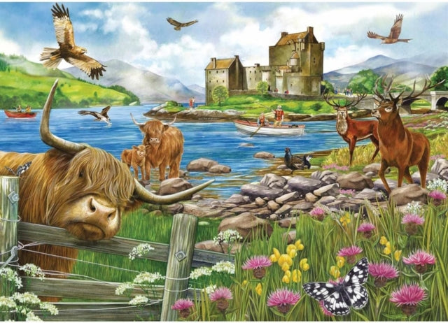 Jigsaw 1000 Piece - The Highlands (L) cover
