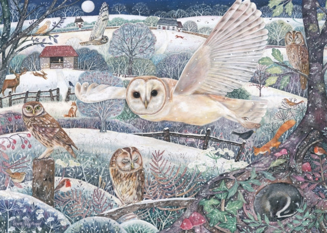 Jigsaw 1000 Piece - Owl Flight (L) cover