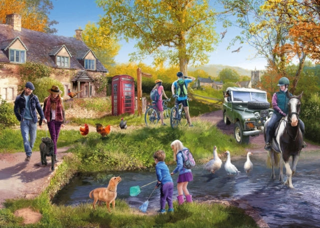 Jigsaw 1000 Piece - Country Afternoon (L) cover