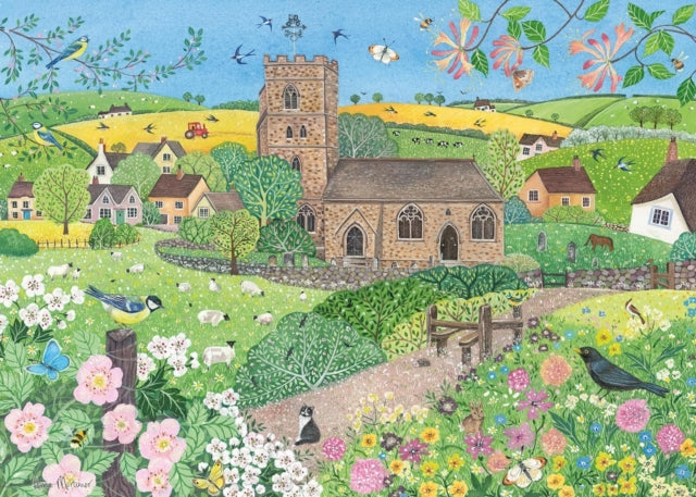 Jigsaw 1000 Piece - Spring Village (L) cover