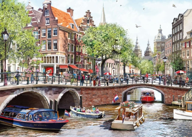 Jigsaw 1000 Piece - Amsterdam (L) cover