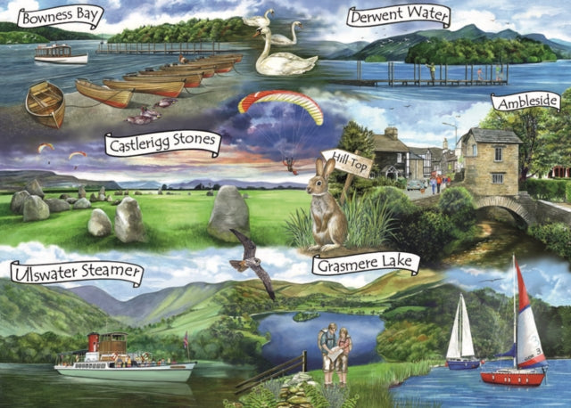 Jigsaw 1000 Piece - Lake District cover