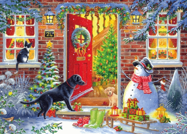 Jigsaw 1000 Piece - Come Out To Play (Dogs Trust) cover