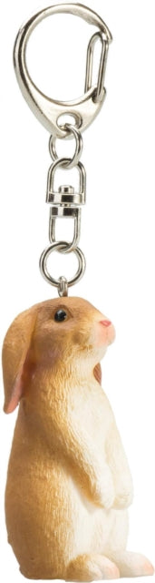 Rabbit sitting Keychain cover