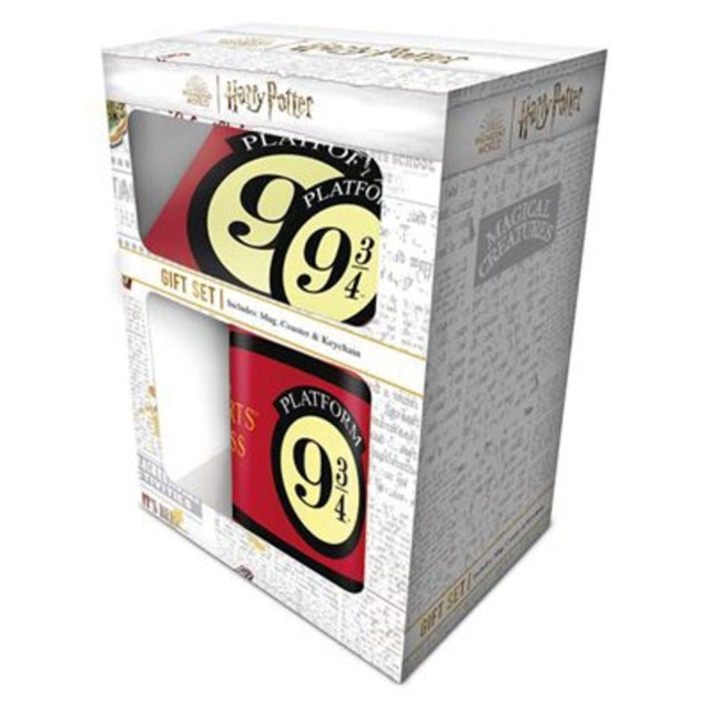 Harry Potter (Platform 9 3/4) Gift Set (Mug, Coaster & Keychain) cover