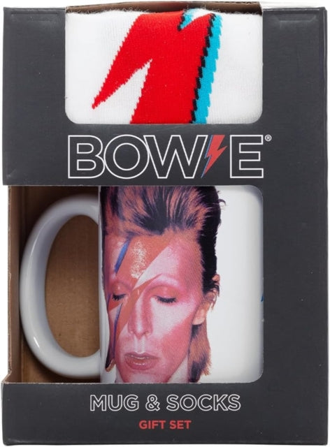 David Bowie (Aladdin Sane) Mug & Sock Set cover