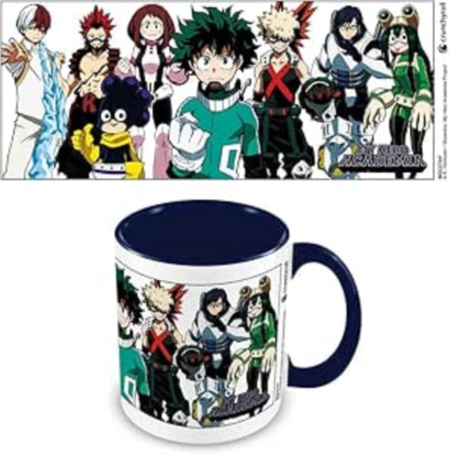 My Hero Academia (Academy Costumed Heroes) Blue Coloured Inner Mug cover