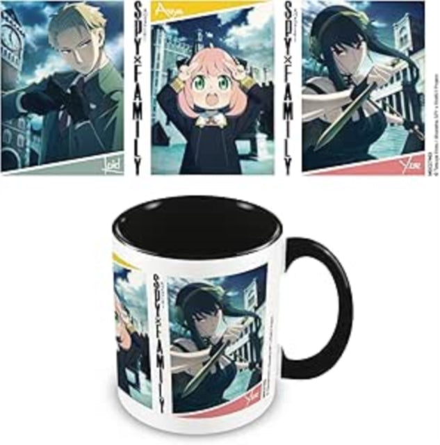 Spy X Family (Spy X Family) Black Coloured Inner Pod Mug cover