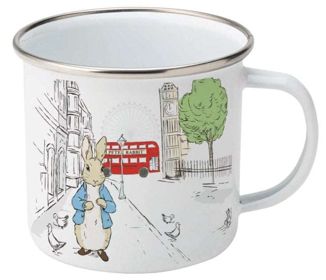 Enamel Mug - Peter Rabbit Out & About - 350Ml cover