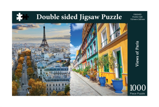 1000 Piece Jigsaw Puzzle Double Sided - Paris cover
