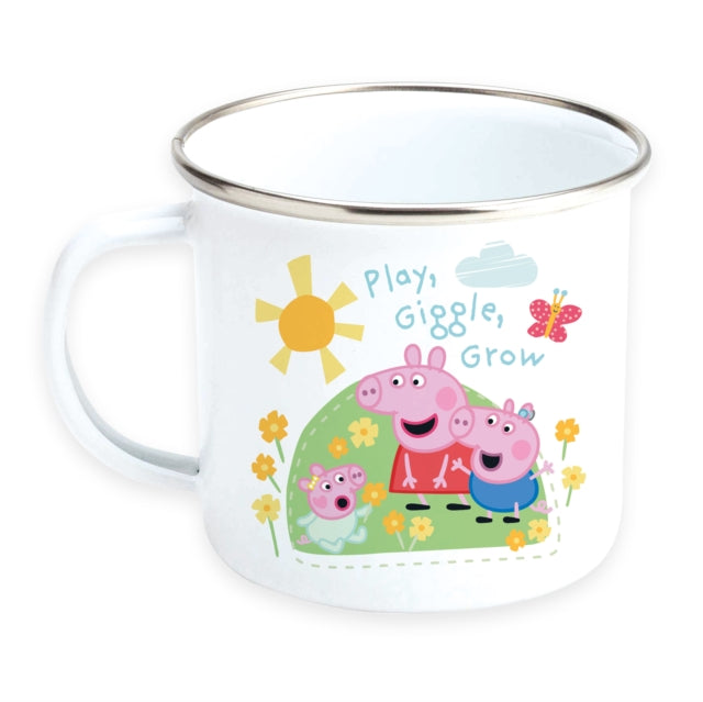 Enamel Mug - 300Ml - Peppa, George & Evie cover