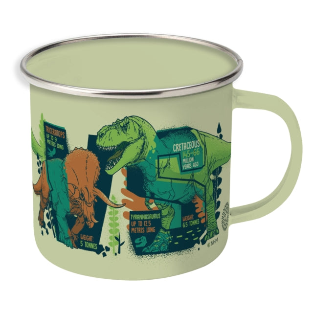 Enamel Mug - Natural History Museum - Trex - 8Cm cover