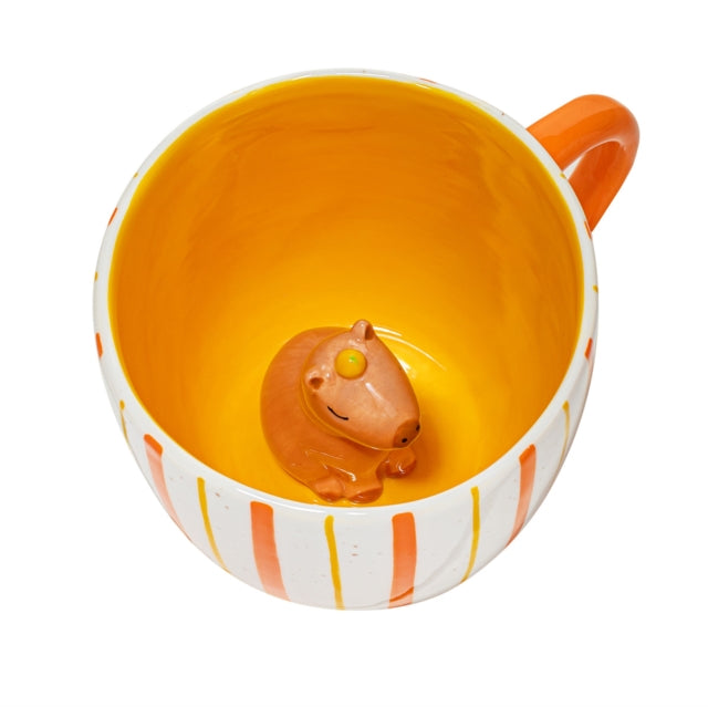 Surprise Capybara Mug cover