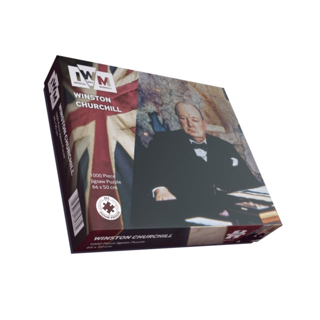 Imperial War Museum 'Churchill's 150th Anniversary 1000 piece jigsaw puzzle' cover