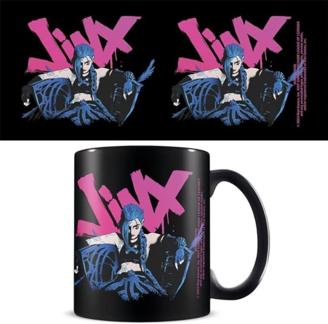 Arcane (Jinx) Black Pod Mug cover