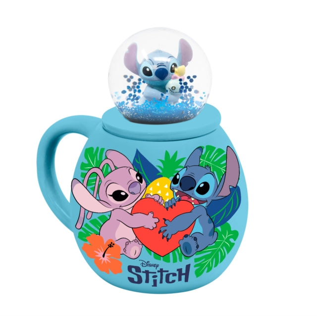 Lilo & Stitch (Love) Snowglobe Mug cover