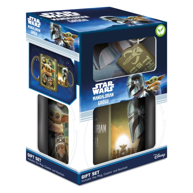Mandalorian And Grogu (Bounty Hunters) Gift Set (Mug, Coaster, Keychain) cover