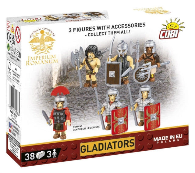 3 PCS IMPERIUM ROMANUM /20066/ GLADIATORS FIG. cover