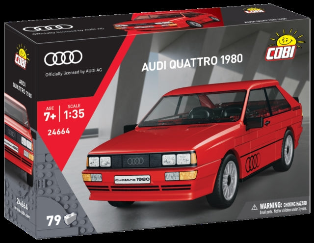 88 Pcs Audi /24664/ Quattro Red cover