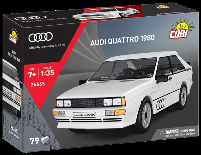 88 Pcs Audi /24665/ Quattro White cover