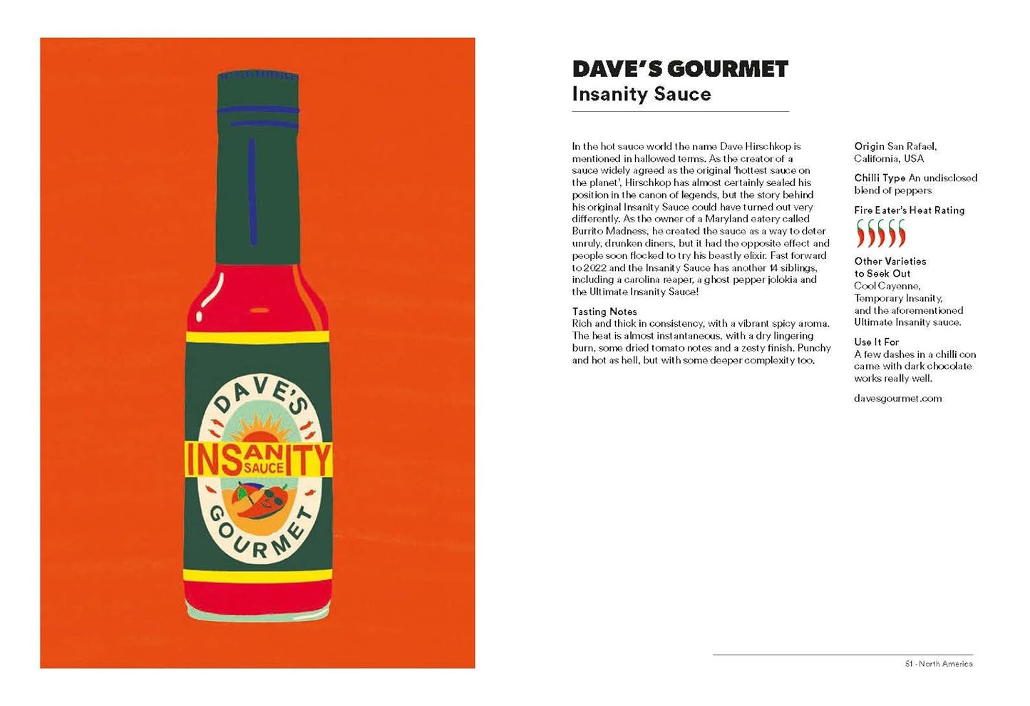 Hot Sauce: A Fiery Guide to 101 of the World's Best Sauces