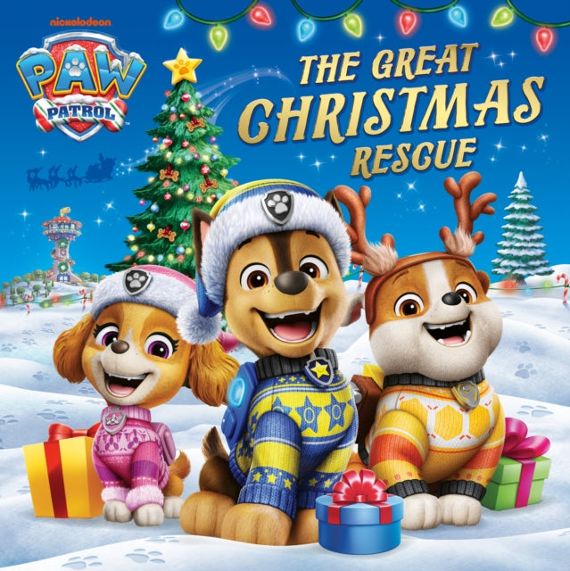 PAW PATROL GREAT CHRISTMAS PB cover