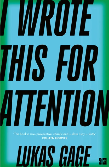 I Wrote This For Attention cover