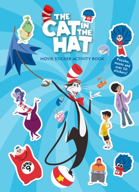 The Cat in the Hat: Movie Sticker Activity Book cover