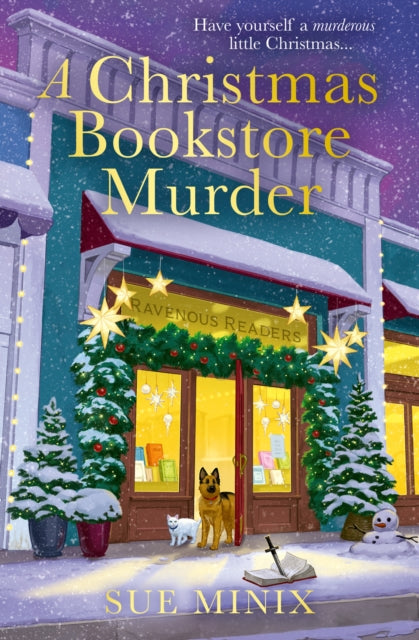 A Christmas Bookstore Murder cover