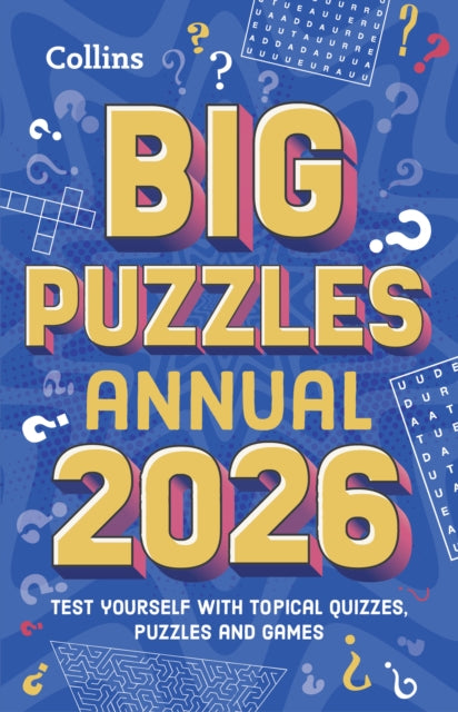 Big Puzzles Annual 2026 cover